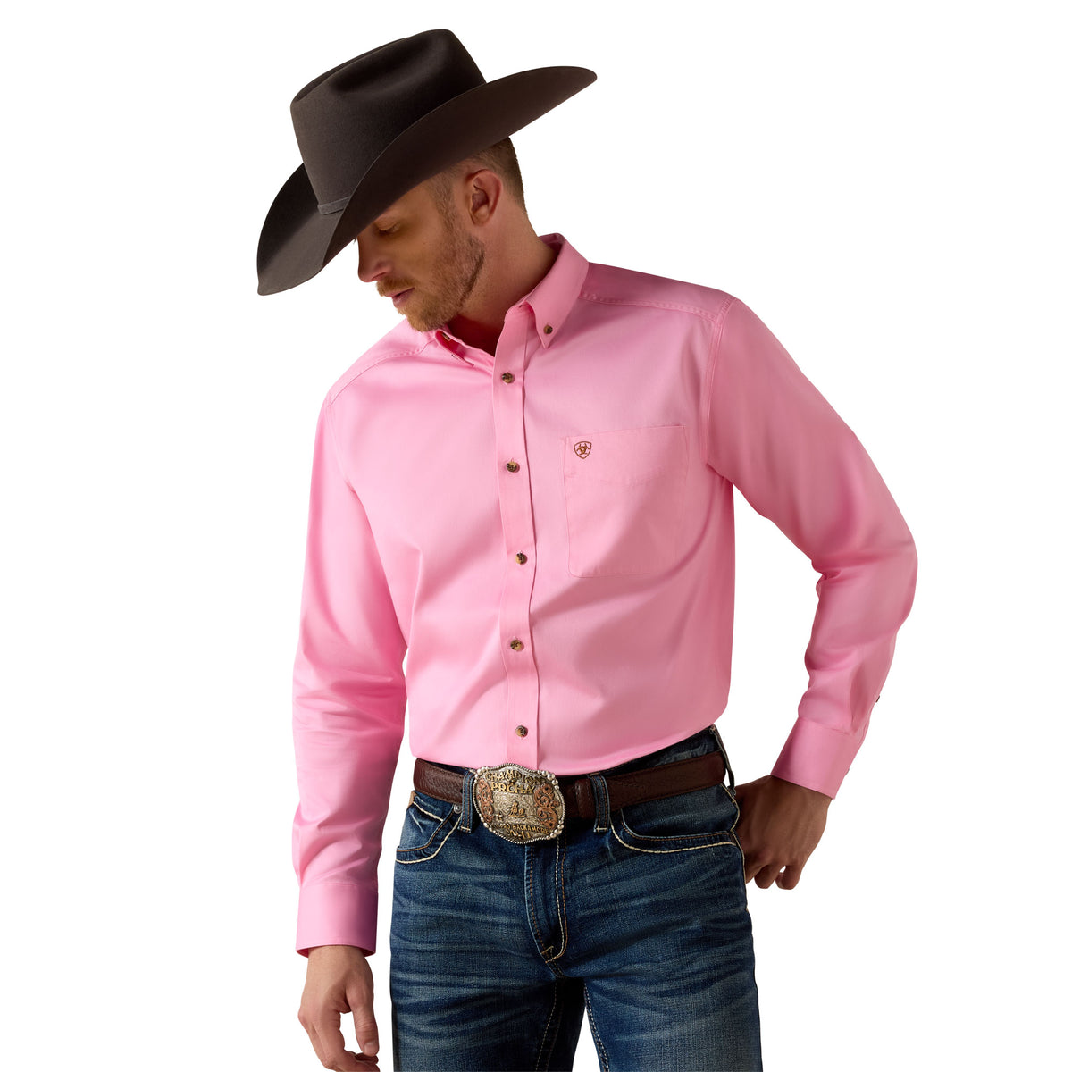 Solid Twill Classic Fit Shirt – LeonWestern