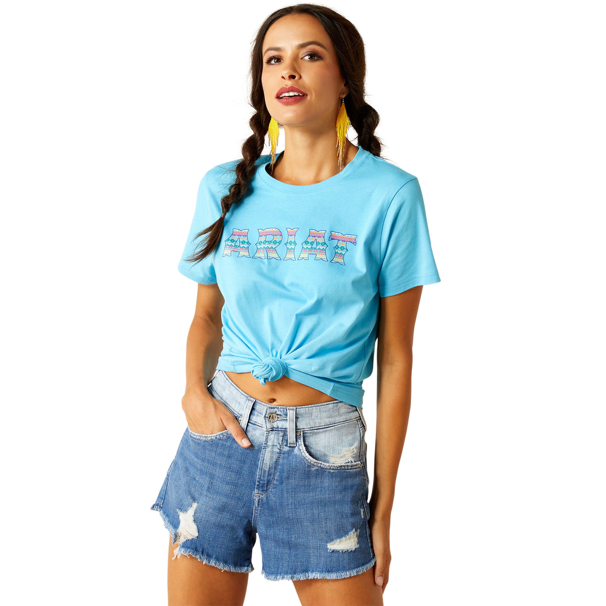 Ariat Womens Buckaroo Embroidered T-Shirt