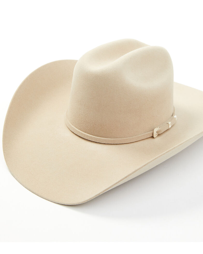 Chapeau Western Serratelli Hat Company Beaumont - 6X Silver Belly, Taille 7 1/8 - Neuf USA