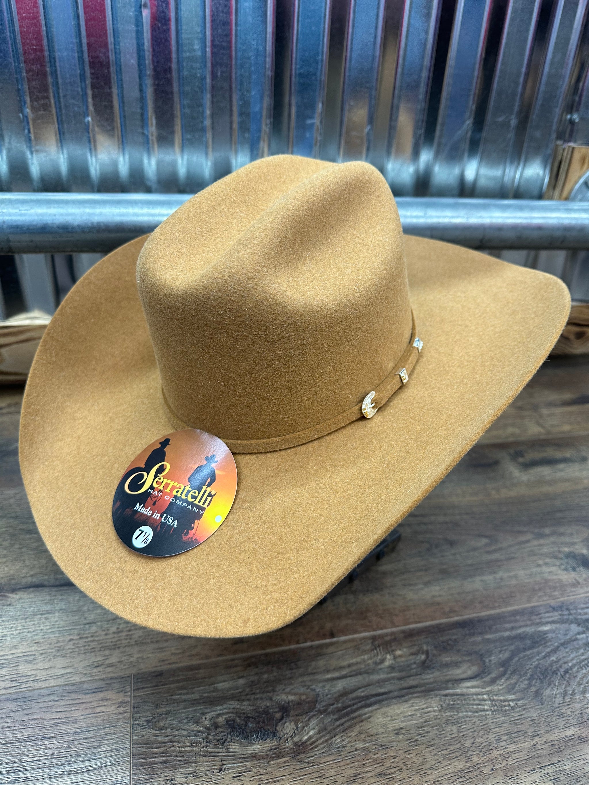 Serratelli Antelope 8X Beaver Tweed blend Western Hat – LeonWestern